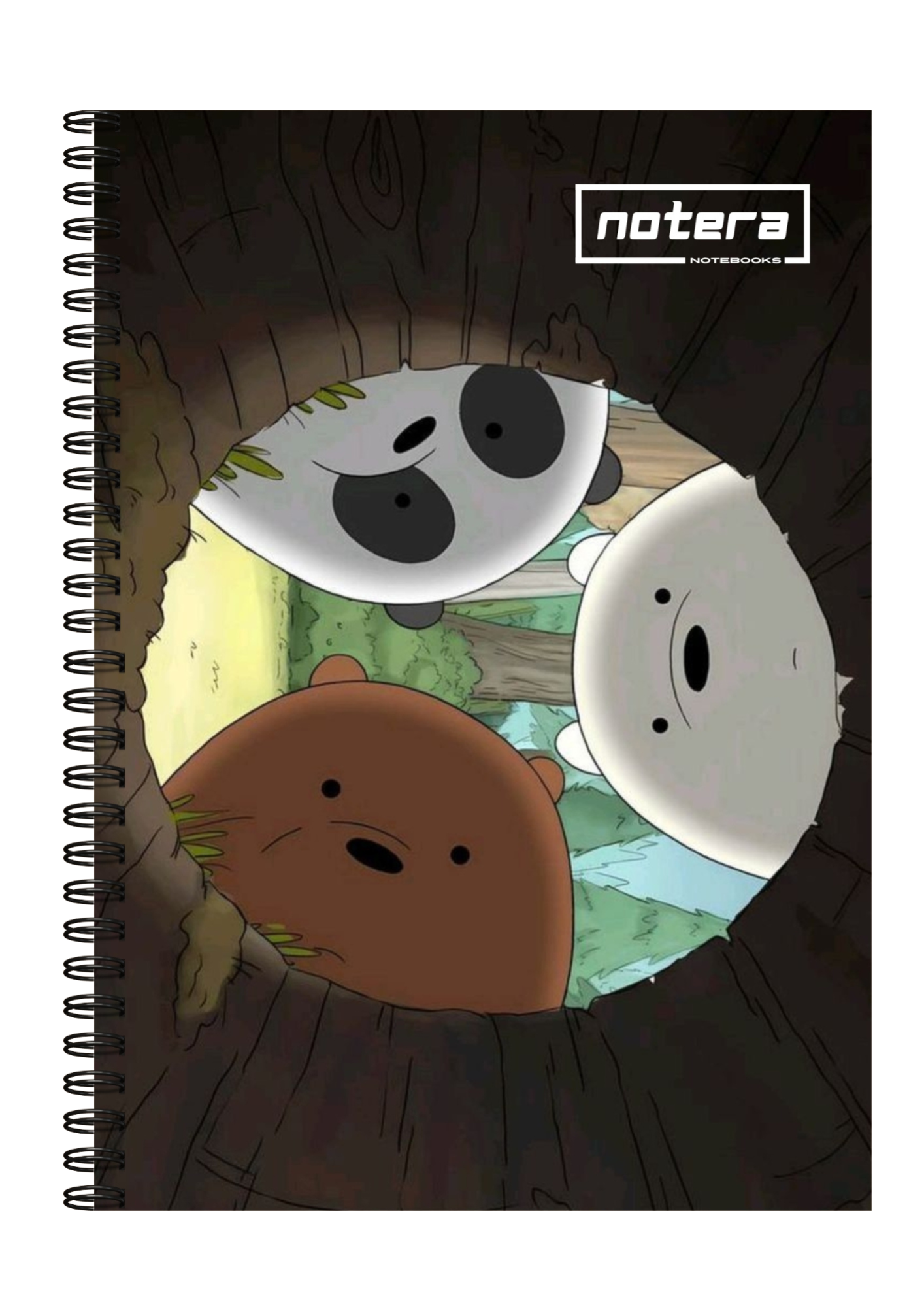 We Bare Bears Notebook - Front